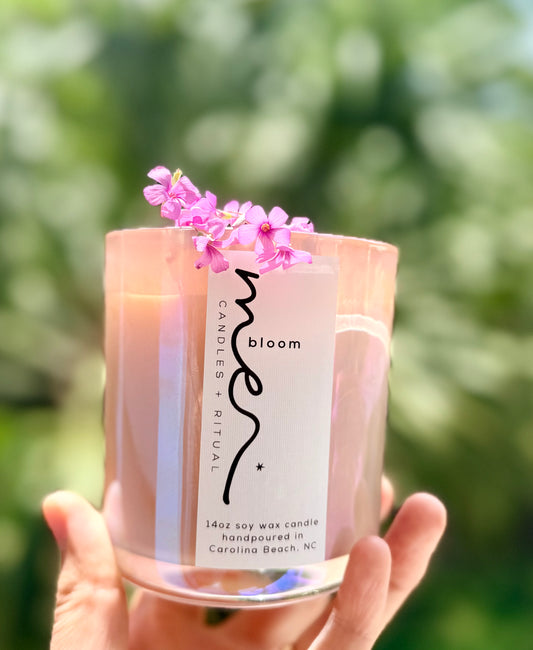 Limited Edition BLOOM 14 oz soy wax candle